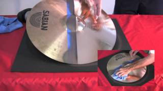 CYMBAL DOCTOR PROFOUND NEW CYMBAL CLEANING METHOD [upl. by Ready]