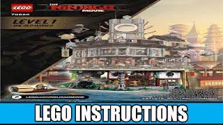 LEGO Instructions  The LEGO Ninjago Movie  70620  NINJAGO City Level 1  The Old World [upl. by Codee59]