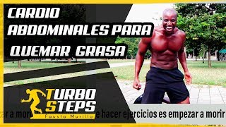 CARDIO ABDOMINALES PARA QUEMAR GRASA EN CASA [upl. by Attenehs]