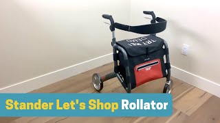 How to Set Up Your Stander Lets Shop Rollator [upl. by Ettenuahs]