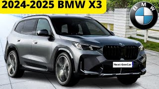 NEW 20242025 bmw x3 redesign  Release Date Interior and Exterior Details [upl. by Brunella348]