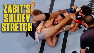 Zabit Magomedsharipov’s Suloev stretch at UFC 228  ESPN MMA [upl. by Suirradal]