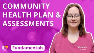 Community Health Plan and Assessments Fundamentals of Nursing  LevelUpRN [upl. by Fortier]