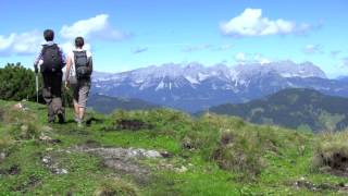 Panorama und Almenweg Goasberg Joch in Kirchberg in Tirol [upl. by Iliam]