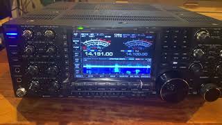 Icom 7851 unboxing part 2 [upl. by Aralomo251]