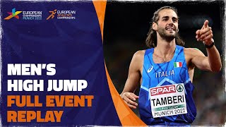 Mens High Jump Final  Munich 2022  Gianmarco Tamberi [upl. by Erbe]