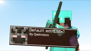 Default Edit 32x MCPE PvP Texture Pack By Qwimston [upl. by Klarika174]