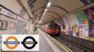 London UndergroundOverground at Camden TownRoad stations [upl. by Ruon493]