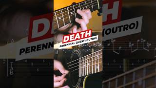 DeathPerennial QuestOutroshorts death chuckschuldiner metal guitarist guitarcover music [upl. by Robbie]