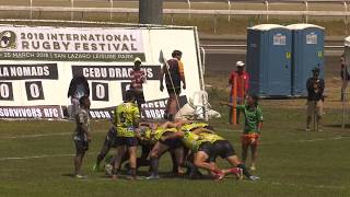 Manila 10s Rugby 2018 Manila Nomads vs Cebu Dragons [upl. by Otrebile860]