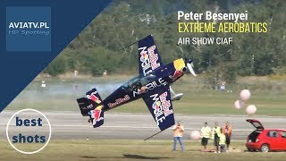 Peter Besenyei  extreme aerobatics  air show CIAF [upl. by Myrah]