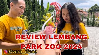 REVIEW LEMBANG PARK ZOO 2024 [upl. by Llesig]