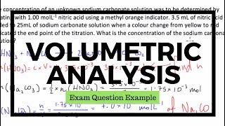 Volumetric Analysis  An Introduction [upl. by Stutzman573]