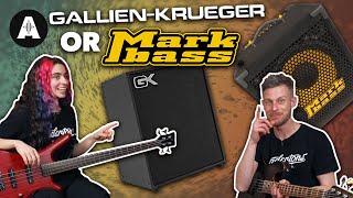 Best Bass Combo for You  Markbass or GallienKrueger [upl. by Pauline436]