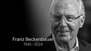 Franz Beckenbauer Germany football legend dies aged 78 [upl. by Yorgen]