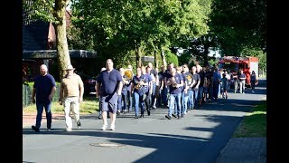 Feuerwehr Kleinburgwedel Verabschiedung von Ortsbrandmeister Walter Sonnefeld [upl. by Eniamret]