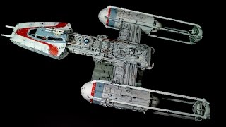 Building Bandais Star Wars YWing [upl. by Notliw]