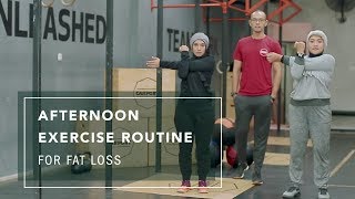 Afternoon Exercise Routine for Fat Loss with Carport Jakarta [upl. by Jehoash]