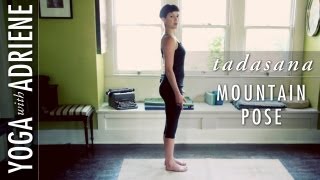 Mountain Pose Tadasana  Yoga With Adriene [upl. by Llenehc460]