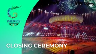 HD Closing Ceremony  Full Length  Delhi 2010 Commonwealth Games [upl. by Ewen309]