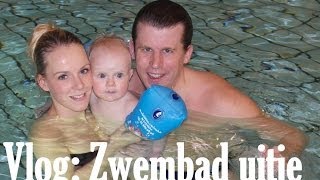 VLOG 1 Zwembad uitje  EERSTE VLOG [upl. by Leshia]