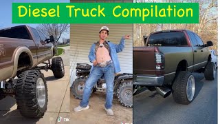 Badass Diesel Trucks Tik Tok Compilation TikTok Truck Video Videos of Offroad Trucking Roll Coal [upl. by Anesuza491]