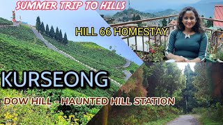 Kurseong Tour  Dow Hill  the haunted place  Hill 66 Homestay  Summer Trip to Hills [upl. by Airlee837]