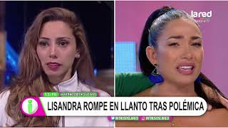 Así fue el tenso cara a cara entre Barbie Muriel y Lisandra Silva en Intrusos [upl. by Rivalee501]