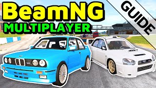 How To Play BeamNG Drive In Multiplayer With Friends [upl. by Adnilra]