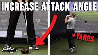 3 Ways To Increase Attack Angle  Golf Club Fitting Tips [upl. by Nivlac]