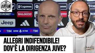 Allegri indifendibile La Juventus intervenga Commento Caressa Adani Zazzaroni Galeone  Avsim [upl. by Robinet765]