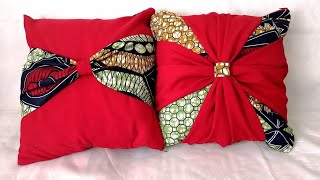 How to DIY Zippered Cushionpillow Covers from Start to Finish 2 Types [upl. by Trillby]