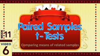 A Gentle Introduction to Paired Samples t Test 116 [upl. by Ardell150]