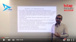 2 İslamiyet Öncesi Türk Tarihi 2 Kültür ve Medeniyet  Hamza TATAR 2016 [upl. by Yesrod484]