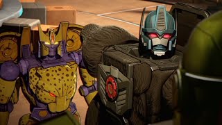 Maximals Conversation  Transformers War For Cybertron  Kingdom [upl. by Anaidirib]