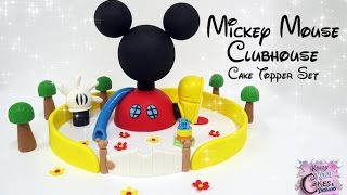 Mickey Mouse Clubhouse Cake Topper Set  FUN HOW TO [upl. by Lemmueu]