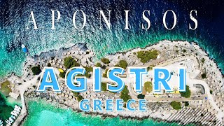 AgistriAponisos The island that looks like a small Caribbean Hellenic Travels [upl. by Meldon212]