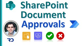 Power Automate Document Approval workflow for SharePoint [upl. by Irehj397]