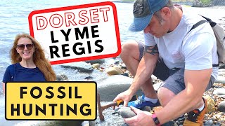 Fossil Hunting at Lyme Regis in Dorset [upl. by Freddie]