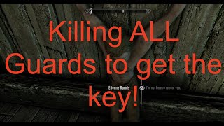 Skyrim Part 3 the Trap door key for Reeking cave [upl. by Nims]