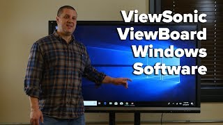 ViewSonic ViewBoard  Windows Software Demo [upl. by Aratahs615]