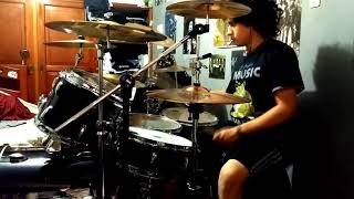 Napalm death  Unchallenged Hate Drum cover live Corruption 1990 [upl. by Tadd]