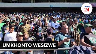 WATCH  The uMkhonto weSizwe Party launch their manifesto at Orlando Stadium [upl. by Wrand]