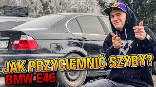 PRZYCIEMNIANIE SZYB w BMW E46 sedan [upl. by Airoled]