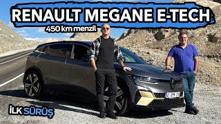 Yeni Renault Megane ETech test sürüşü  Şehir içinde 530 km menzil [upl. by Akehsay]