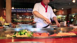 Hibachi chef live at nagoya [upl. by Adnarb305]