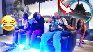 EXTREME SCARE PRANK ON SIBLINGS EXTREMELY HILARIOUS [upl. by Hgeilhsa275]