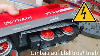 Umbau auf Elektroantrieb Playmobil ELok 4010 ⚡️ [upl. by Evannia386]