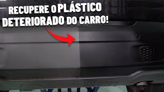 MELHOR MÉTODO PARA REVITALIZAR PLÁSTICOS [upl. by Atsev]