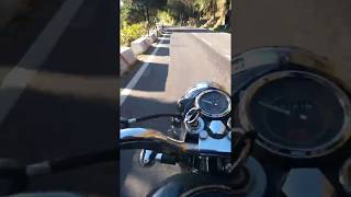 Royal Enfield Bullet ride on the mountain passes of Mussoorie RoyalEnfield mussoorie [upl. by Halfon]